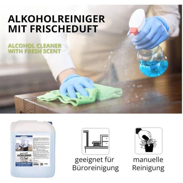 frisch und sauber Alkohol- und Glanzreiniger 10 Liter