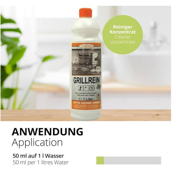 Fettlöser & Grillreiniger 204 1 Liter