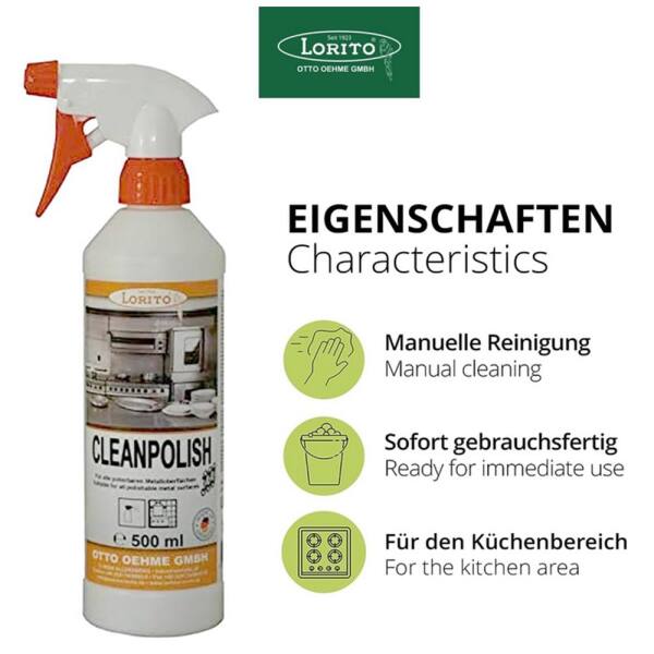 Clean Polish Cleanpolish 333 Edelstahlpflege...