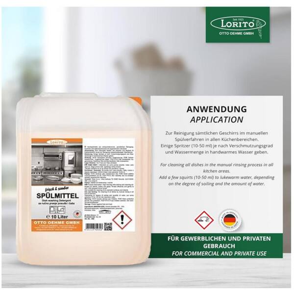 frisch und sauber Handspülmittel 10 Liter