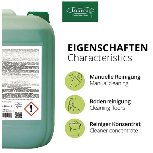 Wischpflege Combidur 210 10 Liter
