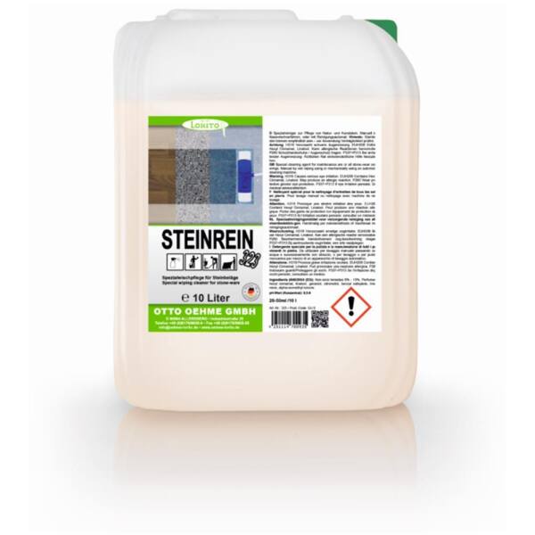 Wischpflege Steinrein 323 ( Steinreiniger ) 10 Liter