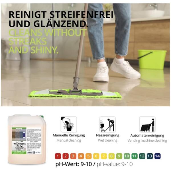 frisch und sauber Wischpflege Unterhaltsreiniger 10 Liter