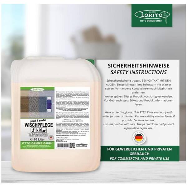 frisch und sauber Wischpflege Unterhaltsreiniger 10 Liter