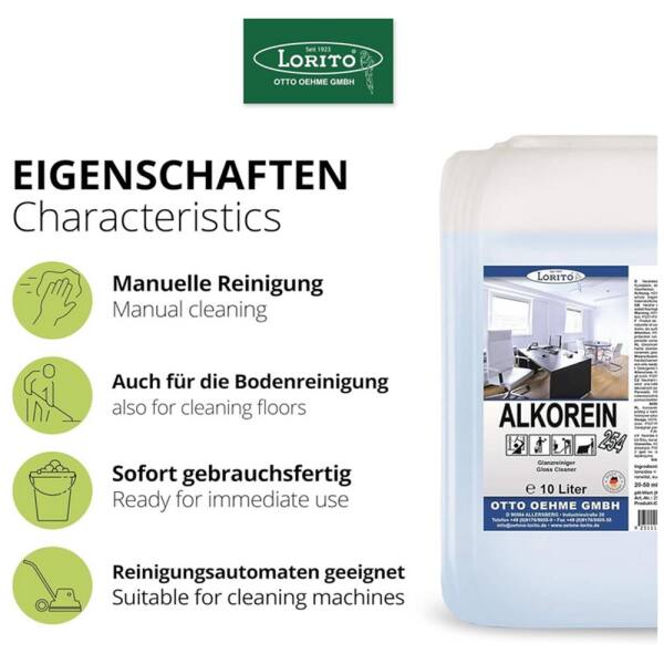 Wischpflege Alkorein 254 10 Liter
