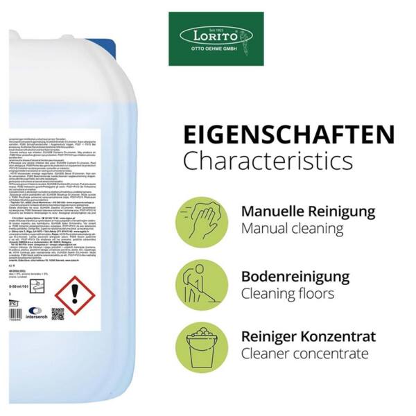 Wischpflege Alkoclean Exotica 143 10 Liter
