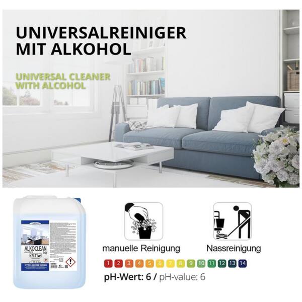 Wischpflege Alkoclean Exotica 143 10 Liter