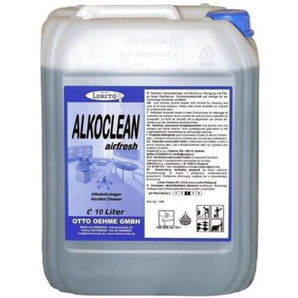 Wischpflege Alkoclean Airfresh 147 10 Liter