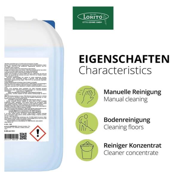 Wischpflege Alkoclean Airfresh 147 10 Liter