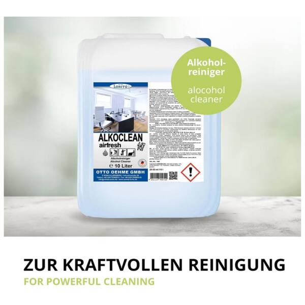 Wischpflege Alkoclean Airfresh 147 10 Liter