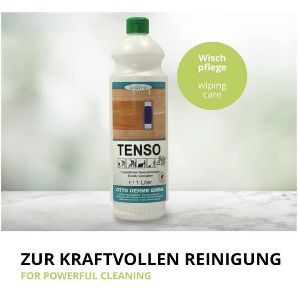 Spezialwischpflege Tenso 216 tensidfrei 1 Liter