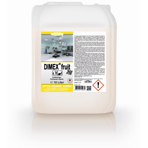 Duftreinger Lorito Dimex fruit 316 ( desinfizierende Wirkung ) 10 Liter
