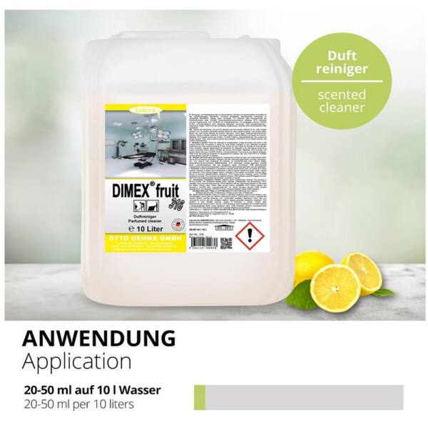 Lorito Dimex fruit 316 10L Duftreiniger Bodenreiniger Hygienereiniger