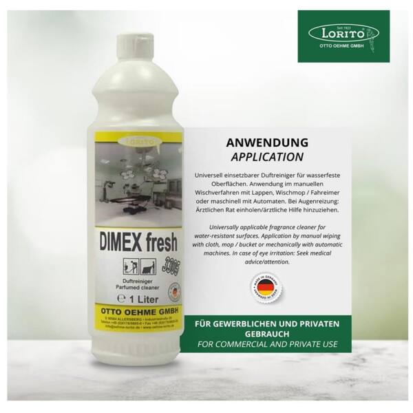 Lorito Dimex fresh 3305 1L Duftreiniger Bodenreiniger Hygienereiniger