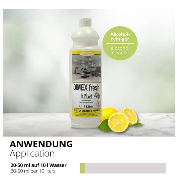 Lorito Dimex fresh 3305 1L Duftreiniger Bodenreiniger Hygienereiniger