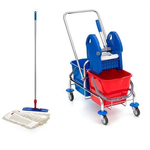 Wisch-Star® Reinigungsset Chrom Putzset, S, 40 cm