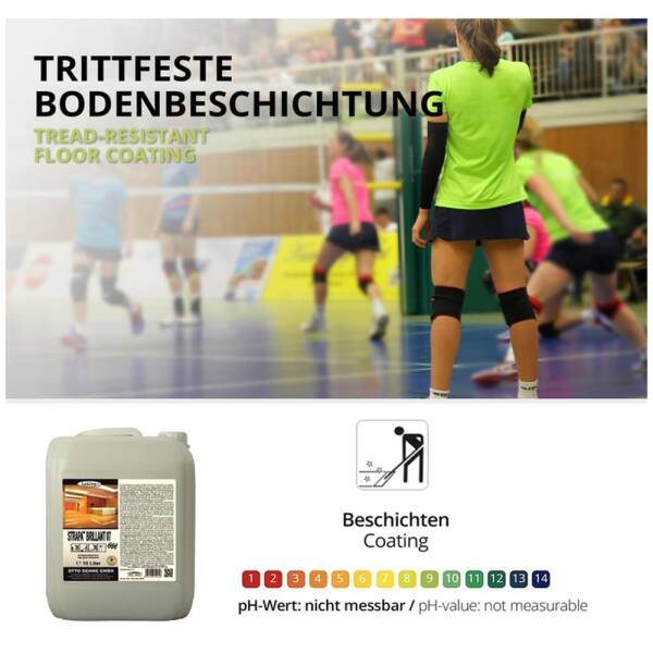 Bodenbeschichtung Hochglanz Strapa Brilliant 07 10 Liter