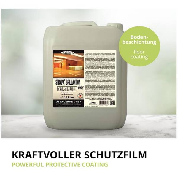 Bodenbeschichtung Hochglanz Strapa Brilliant 07 10 Liter