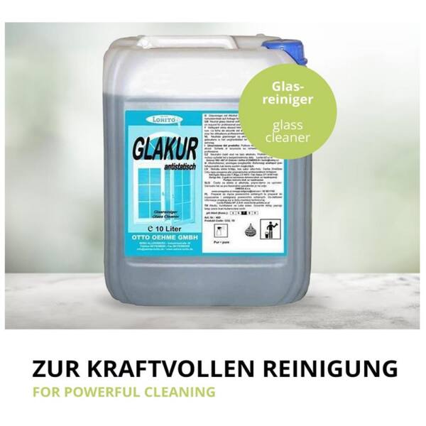Lorito Glakur 460 Fenster- & Glasreiniger Eco fresh  Ecolabel 10 Liter