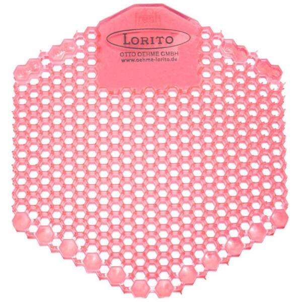 Lorito Urinaleinlage Premium Urinalsieb mit Duft Kiwi-Grapefruit