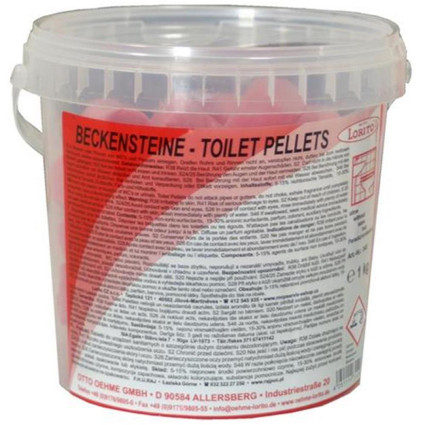 Urinalsteine Beckensteine 345 Erdbeere