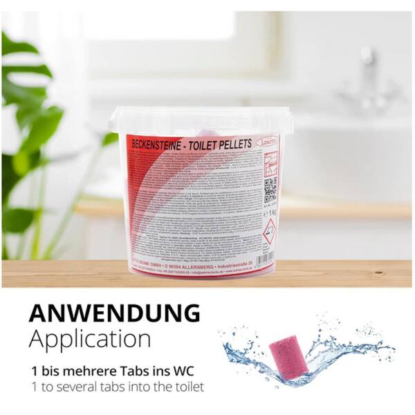 Urinalsteine Beckensteine 345 Erdbeere