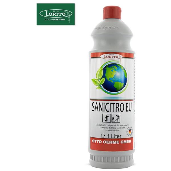 Sanitärreiniger Sanicitro 521 Eco u. fresh Ecolabel 1 Liter