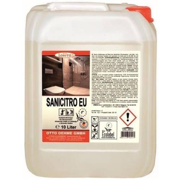 Sanitrreiniger Sanicitro 521 EU-Ecolabel (Blume) 10 Liter