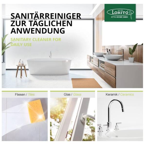 Sanitärreiniger Sanicitro 521 EU-Ecolabel (Blume) 10 Liter