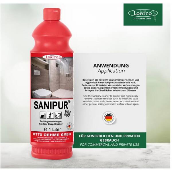 Sanitärreiniger Sanipur 334 1 Liter