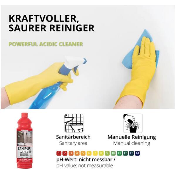 Sanitärreiniger Sanipur 334 1 Liter
