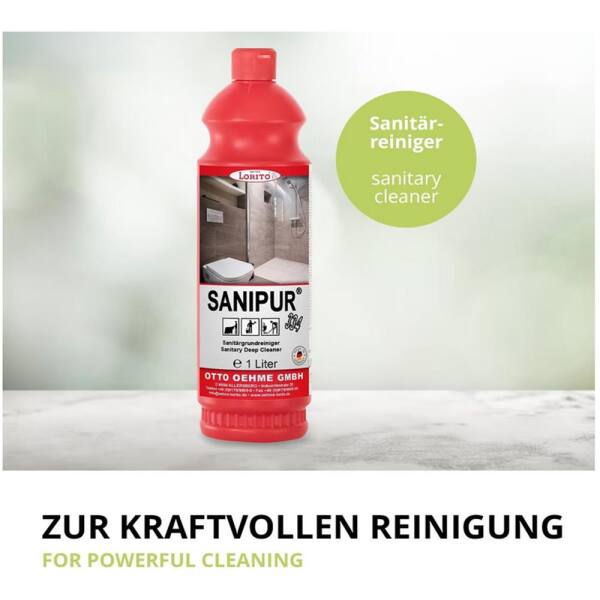 Sanitärreiniger Sanipur 334 1 Liter