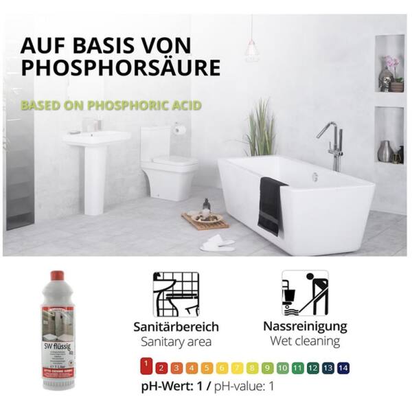 Sanitärgrundreiniger SW flüssig 353 1 Liter