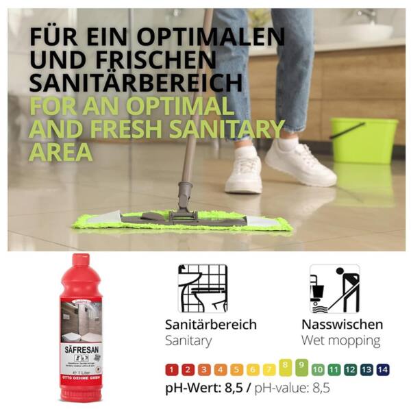 Lorito Sanitärreiniger Säfresan 358 1 Liter säurefrei