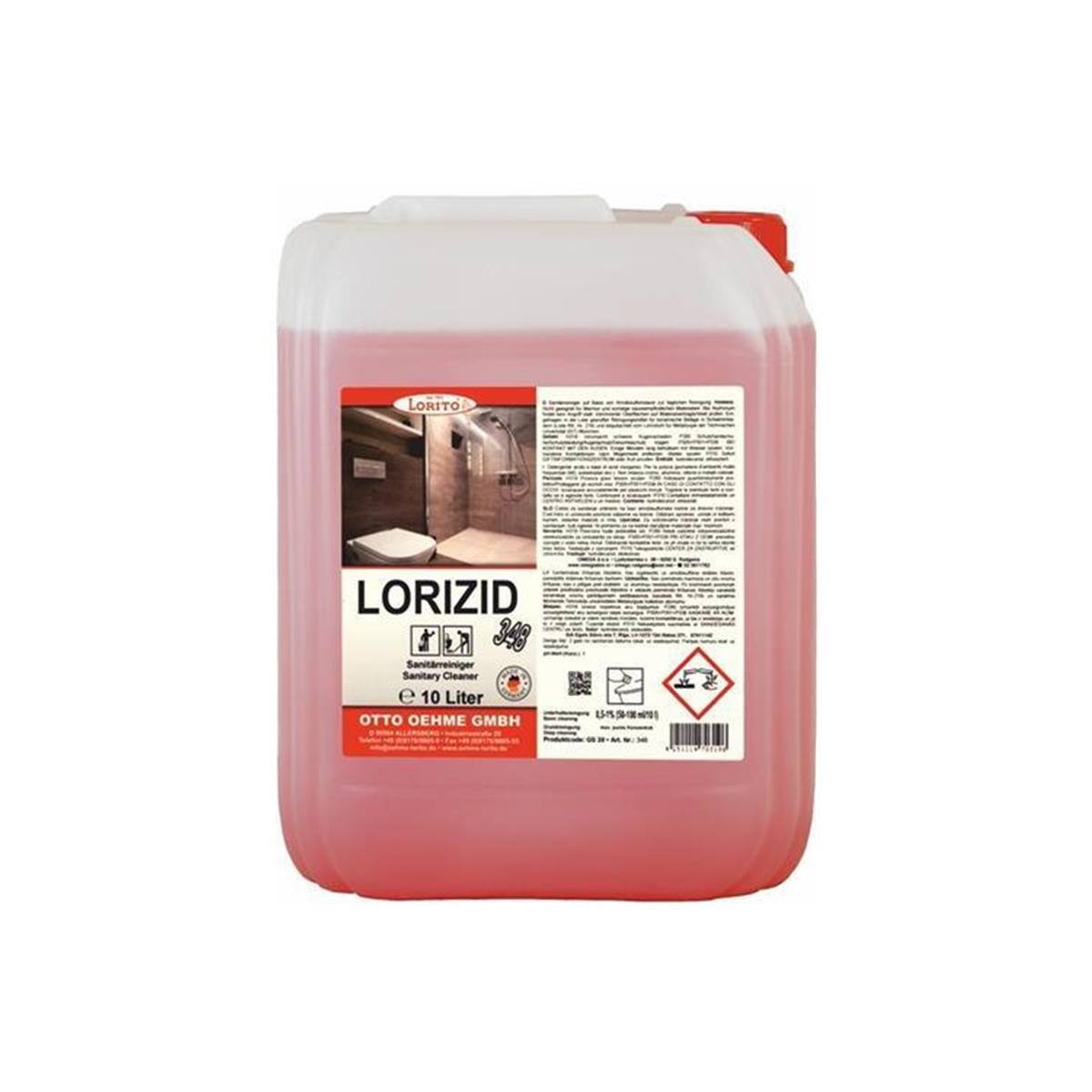 Sanitrreiniger Lorizid 348 10 Liter