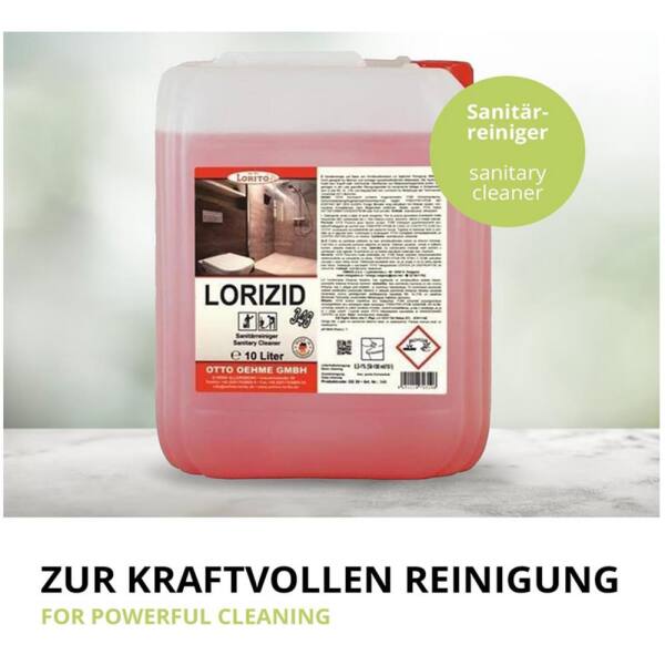Sanitärreiniger Lorizid 348 10 Liter