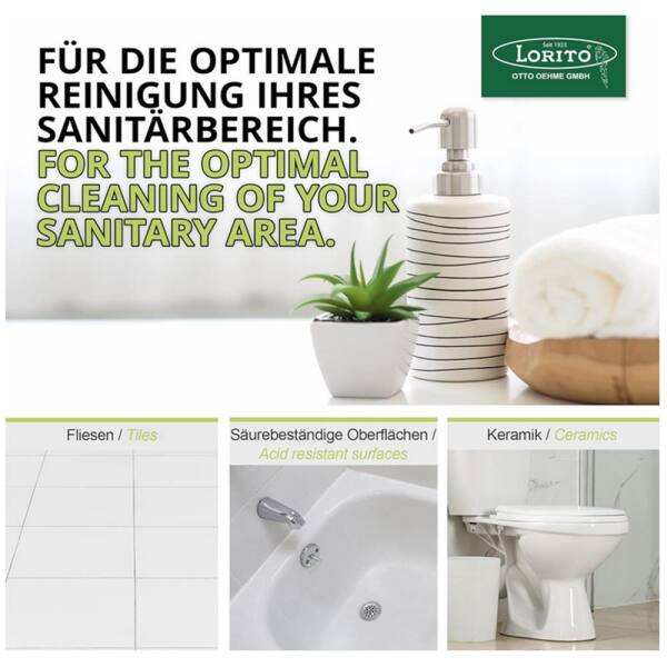 Sanitärreiniger Lorizid 348 1 Liter