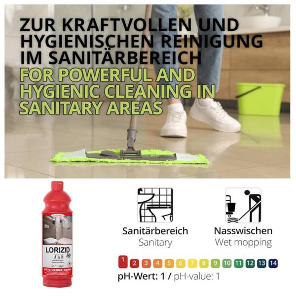 Sanitärreiniger Lorizid 348 1 Liter