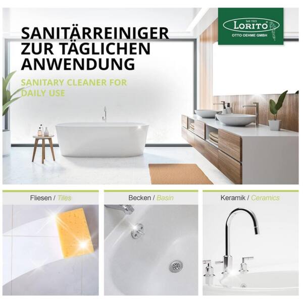 Sanitärreiniger Kalklöser Kalkentferner Sanifix Fantastic 10 Liter