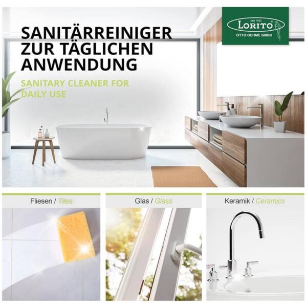 frisch und sauber Sanitärreiniger 1 Liter
