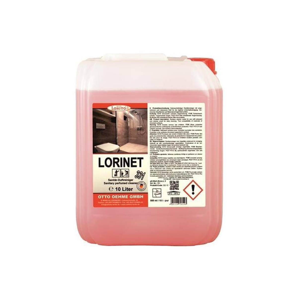 Sanitrreinger Lorinet 331 10 Liter