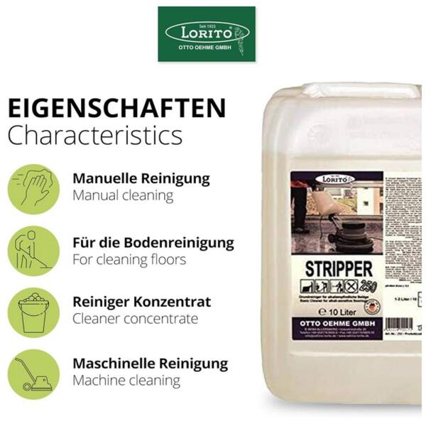 Grundreiniger Stripper 250 10 Liter