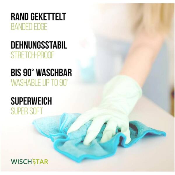 Microfasertuch Mikrofasertuch Premium rot
