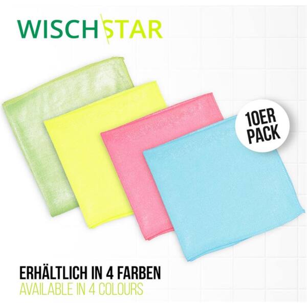 Microfasertuch Mikrofasertuch Premium rot