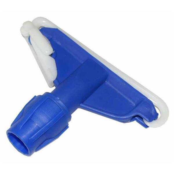 Mopphalter f&uuml;r Nasswischmopp Mopphalter  BLAU