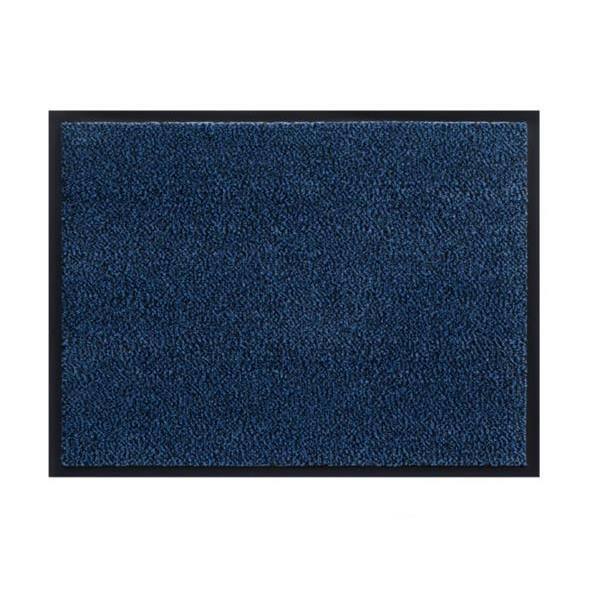 Schmutzfangmatte Fussmatte 60 x 90 cm schwarz-blau