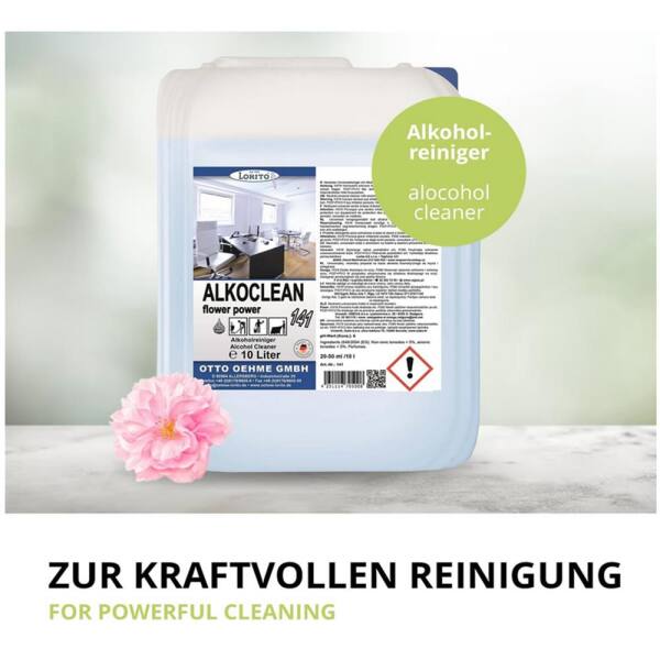 Alkoclean  Flower Power 141 Bodenpflege Unterhaltsreiniger 10 Liter