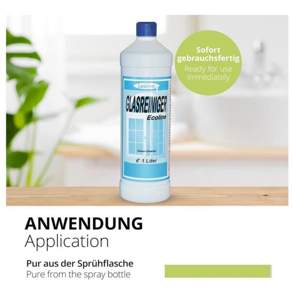Lorito Glasreiniger Eco Fensterreiniger 1 Liter