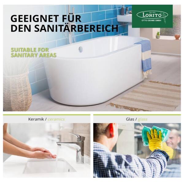 Lorito Säfresan Ecoline alkalischer Sanitärreiniger 1 Liter