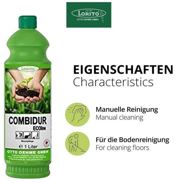 Lorito Combidur Ecoline Wischpflege Unterhaltsreiniger 1 Liter